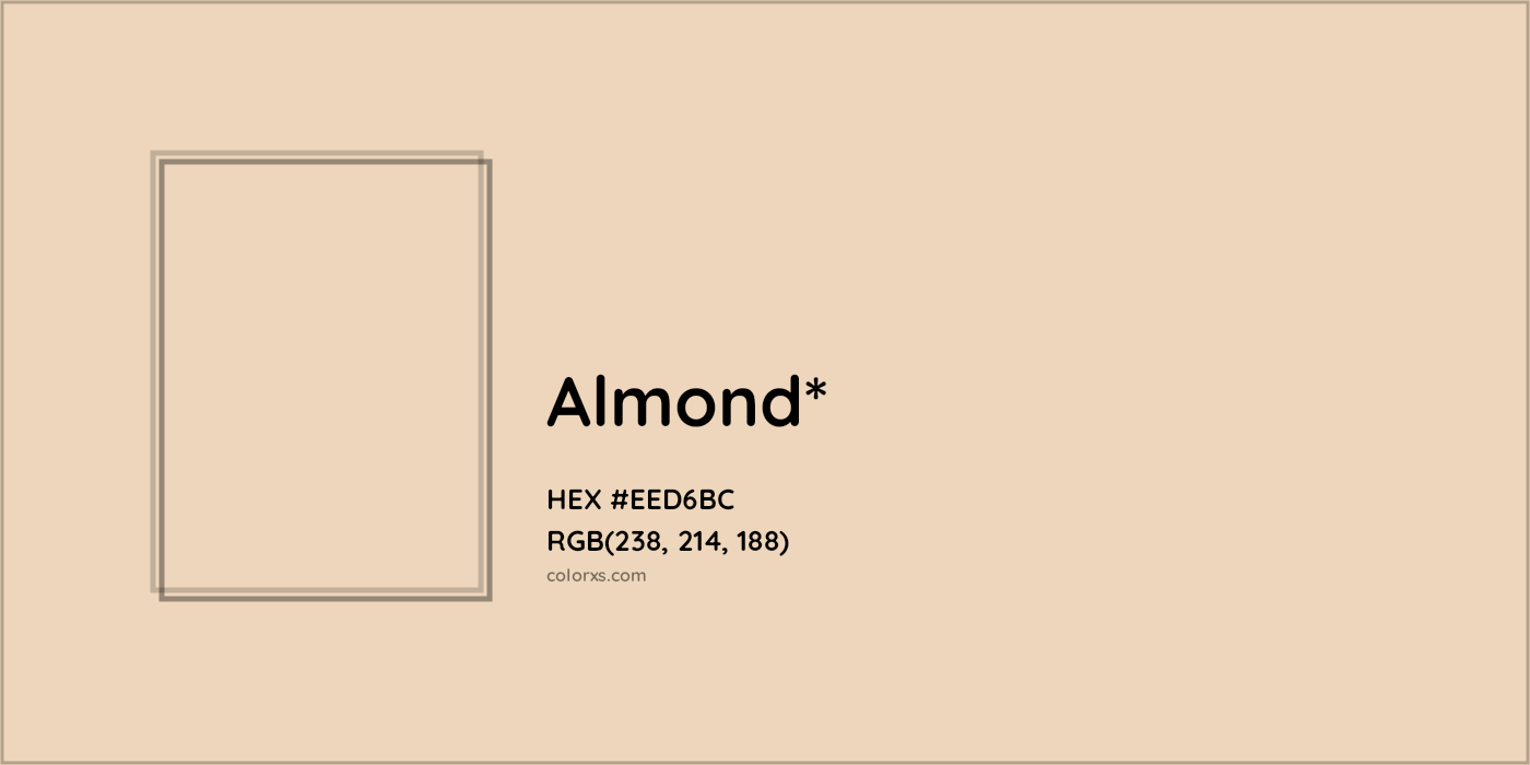 HEX #EED6BC Color Name, Color Code, Palettes, Similar Paints, Images