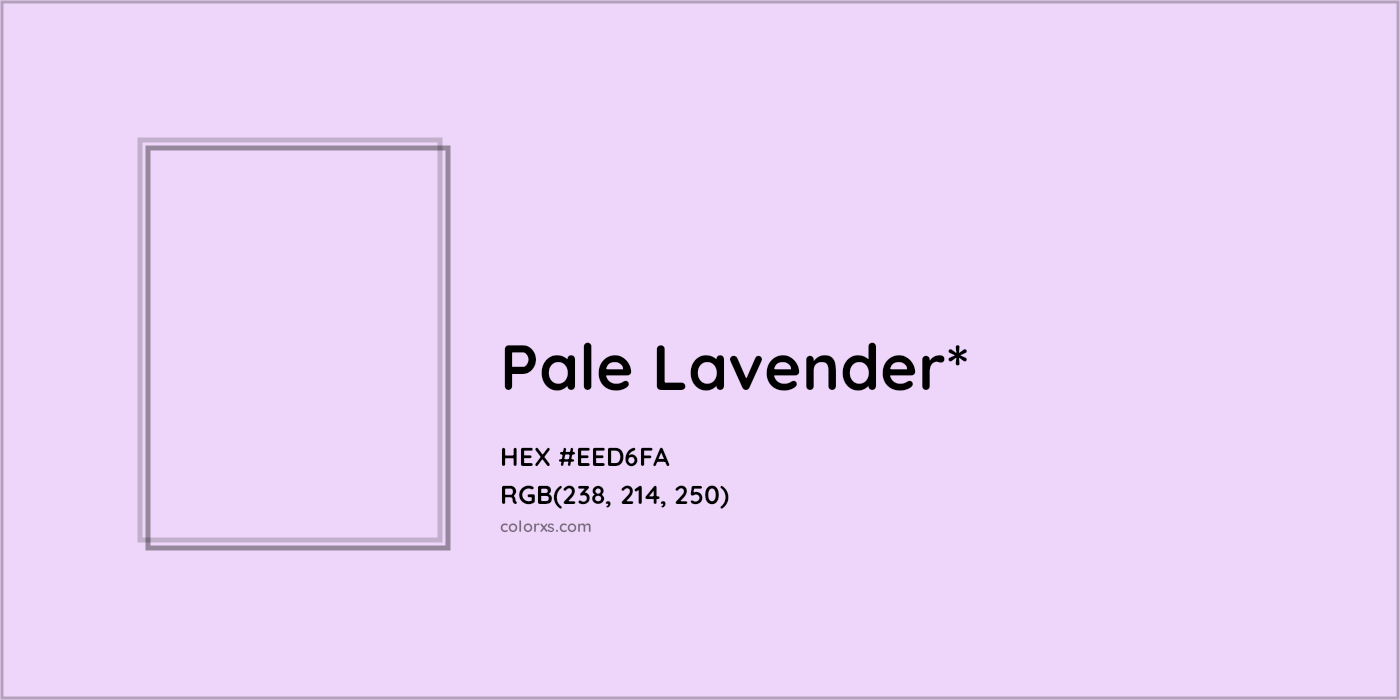 HEX #EED6FA Color Name, Color Code, Palettes, Similar Paints, Images