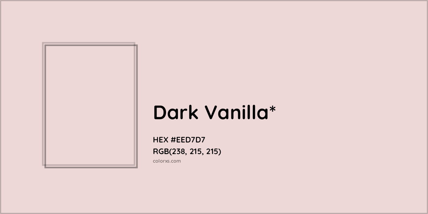 HEX #EED7D7 Color Name, Color Code, Palettes, Similar Paints, Images