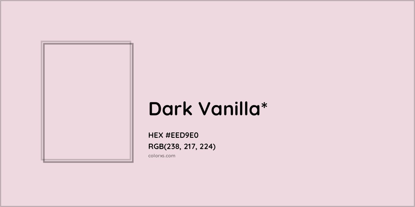 HEX #EED9E0 Color Name, Color Code, Palettes, Similar Paints, Images
