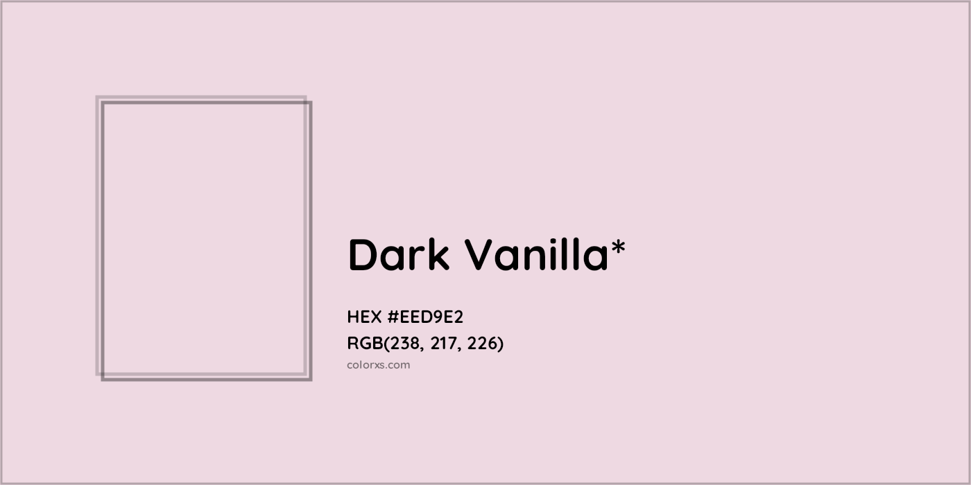 HEX #EED9E2 Color Name, Color Code, Palettes, Similar Paints, Images