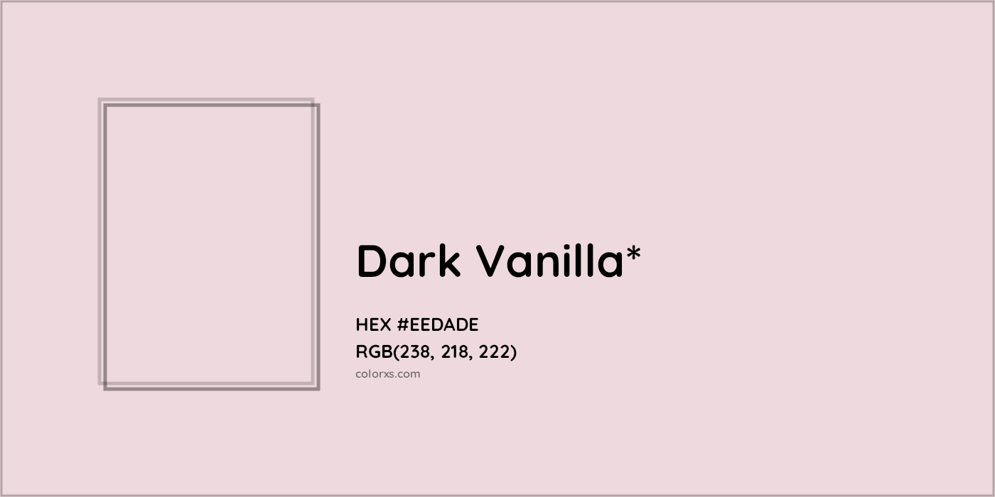 HEX #EEDADE Color Name, Color Code, Palettes, Similar Paints, Images