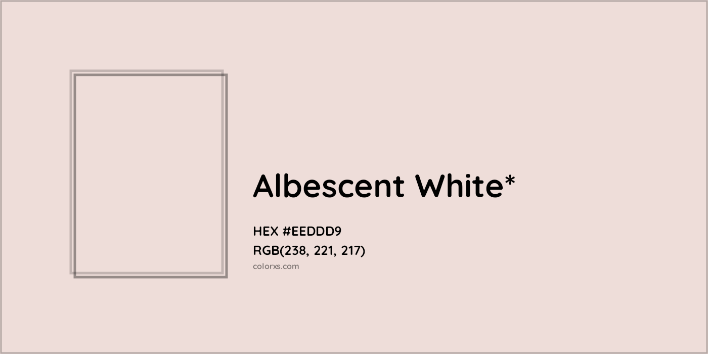 HEX #EEDDD9 Color Name, Color Code, Palettes, Similar Paints, Images