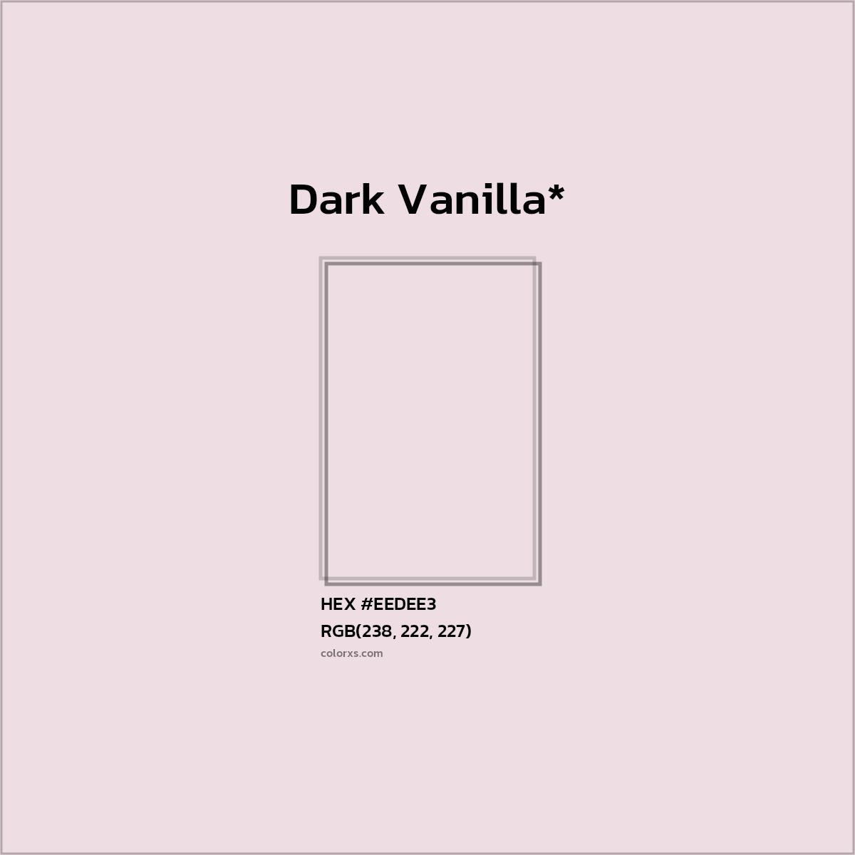HEX #EEDEE3 Color Name, Color Code, Palettes, Similar Paints, Images