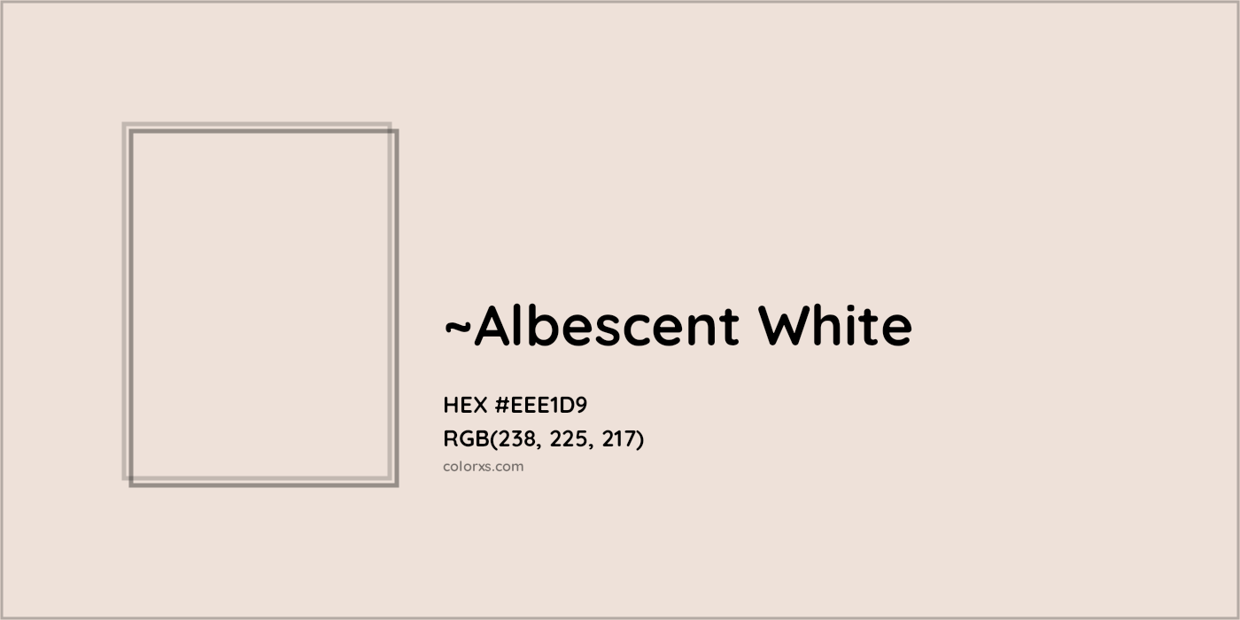 HEX #EEE1D9 Color Name, Color Code, Palettes, Similar Paints, Images