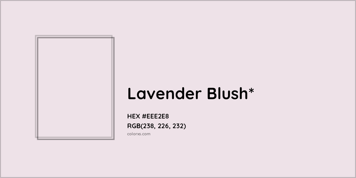 HEX #EEE2E8 Color Name, Color Code, Palettes, Similar Paints, Images