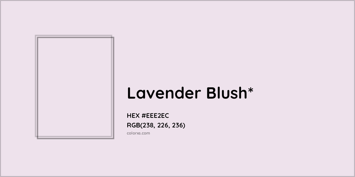 HEX #EEE2EC Color Name, Color Code, Palettes, Similar Paints, Images