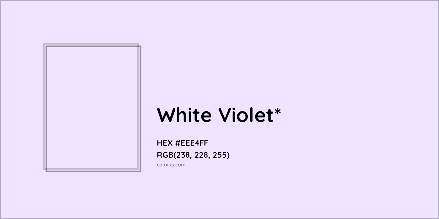 HEX #EEE4FF Color Name, Color Code, Palettes, Similar Paints, Images