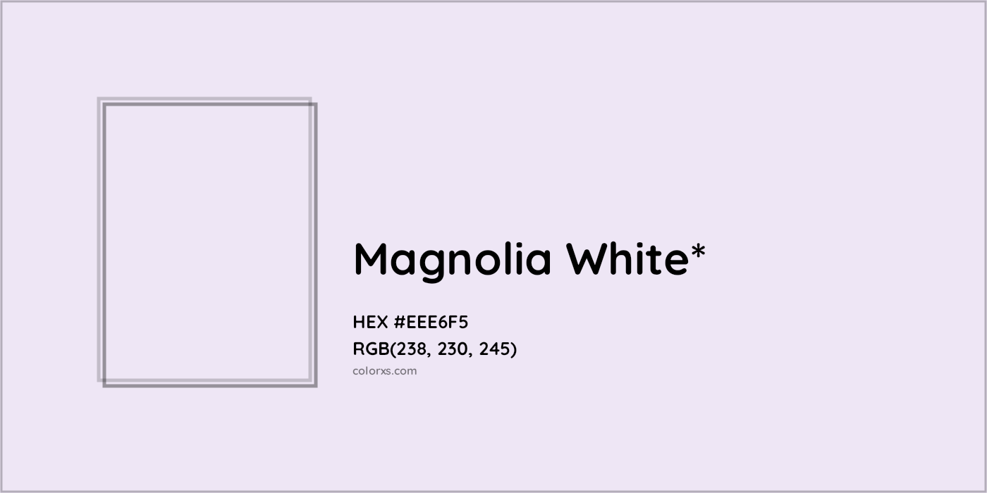 HEX #EEE6F5 Color Name, Color Code, Palettes, Similar Paints, Images