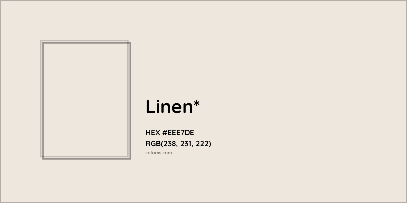 HEX #EEE7DE Color Name, Color Code, Palettes, Similar Paints, Images