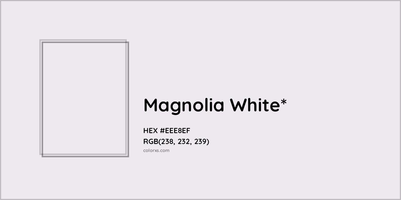 HEX #EEE8EF Color Name, Color Code, Palettes, Similar Paints, Images
