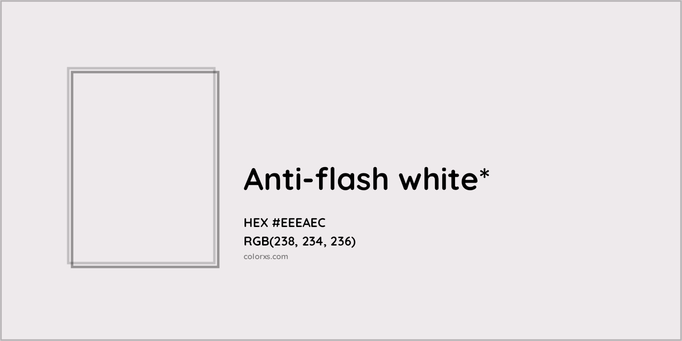 HEX #EEEAEC Color Name, Color Code, Palettes, Similar Paints, Images