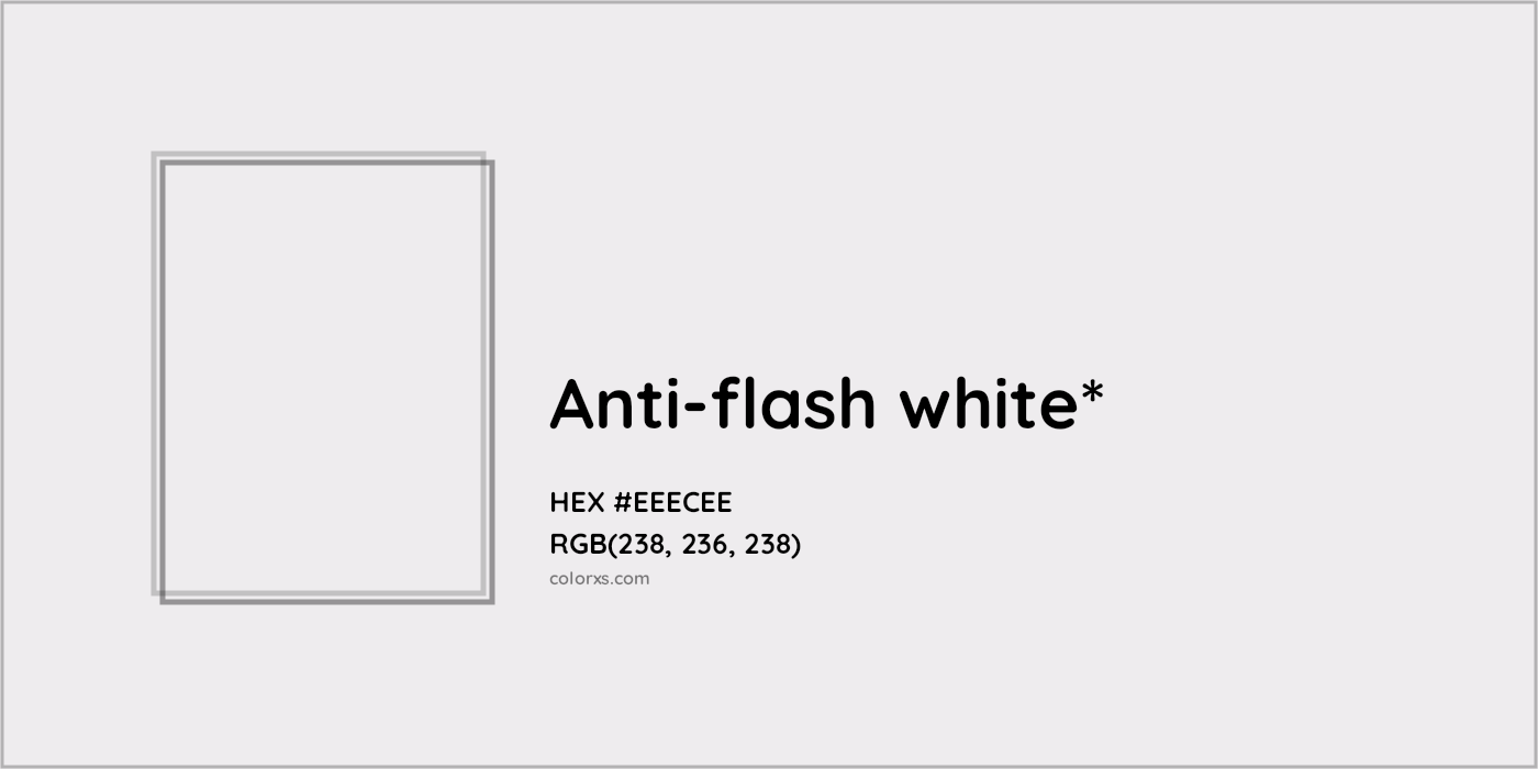 HEX #EEECEE Color Name, Color Code, Palettes, Similar Paints, Images