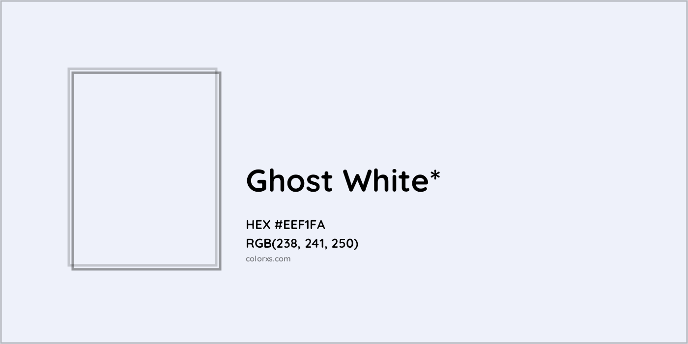HEX #EEF1FA Color Name, Color Code, Palettes, Similar Paints, Images