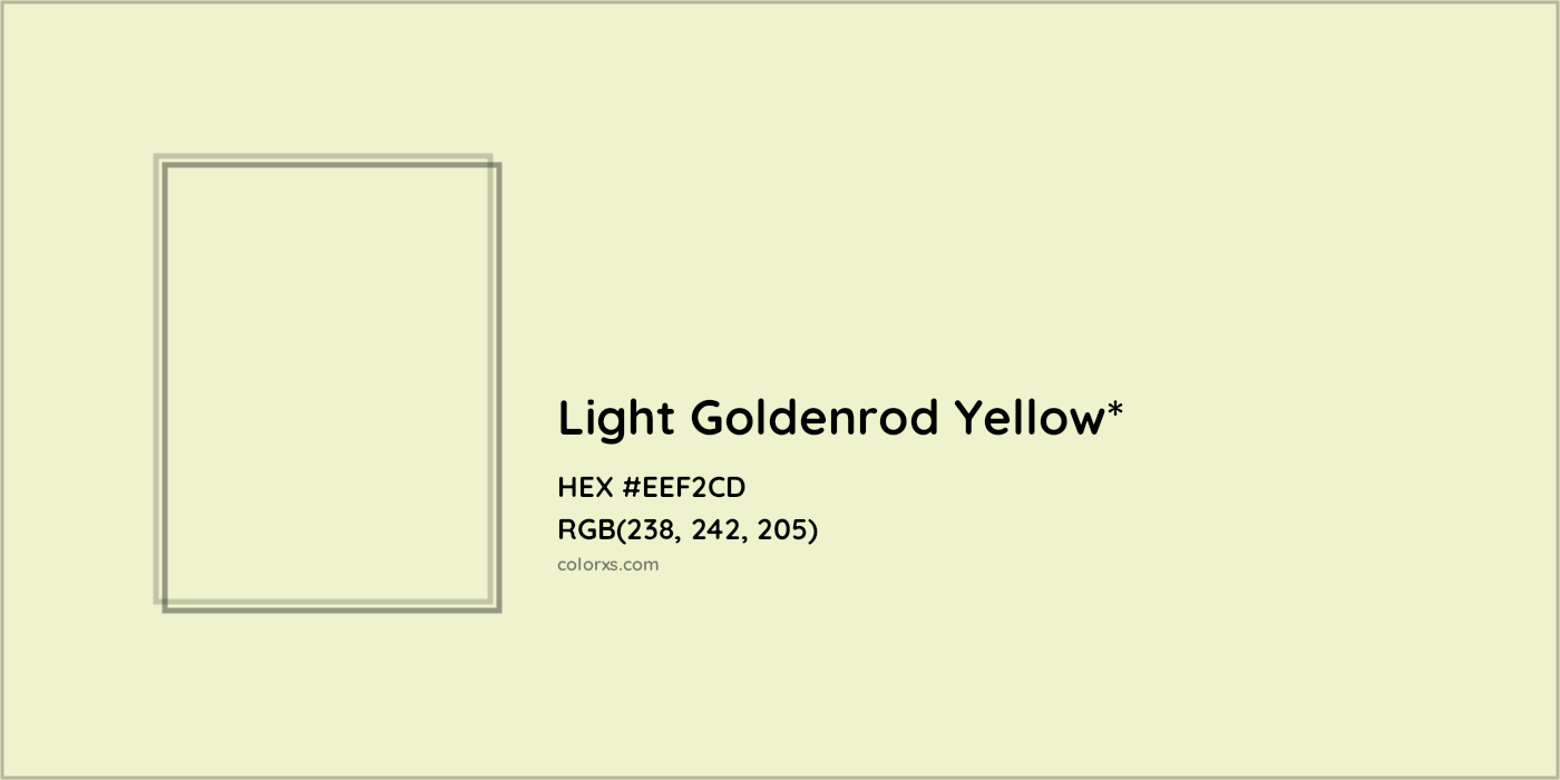 HEX #EEF2CD Color Name, Color Code, Palettes, Similar Paints, Images