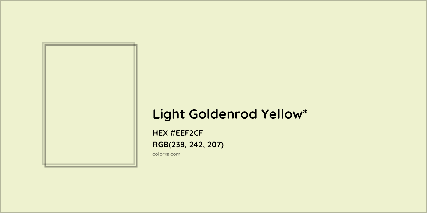 HEX #EEF2CF Color Name, Color Code, Palettes, Similar Paints, Images