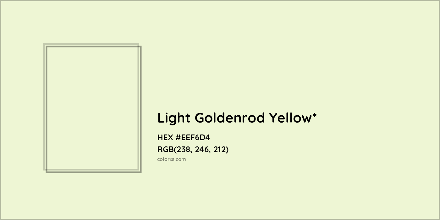 HEX #EEF6D4 Color Name, Color Code, Palettes, Similar Paints, Images
