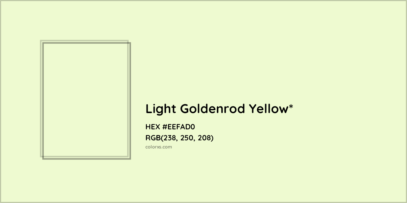 HEX #EEFAD0 Color Name, Color Code, Palettes, Similar Paints, Images