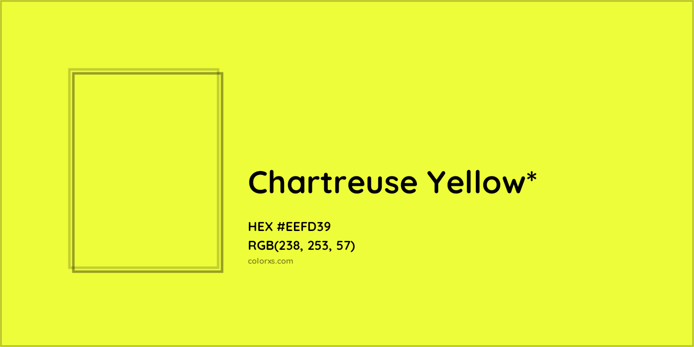 HEX #EEFD39 Color Name, Color Code, Palettes, Similar Paints, Images