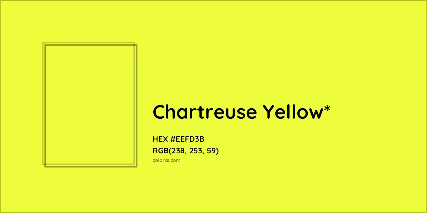 HEX #EEFD3B Color Name, Color Code, Palettes, Similar Paints, Images