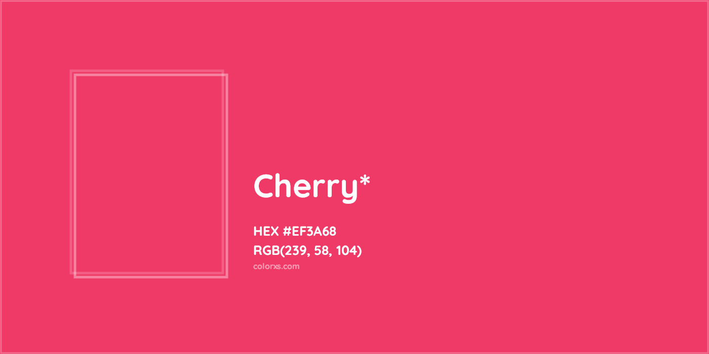 HEX #EF3A68 Color Name, Color Code, Palettes, Similar Paints, Images