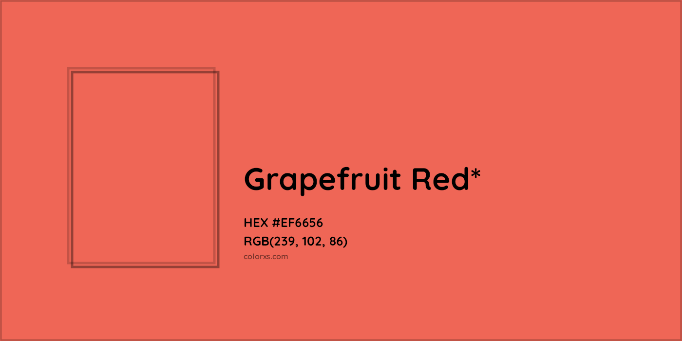 HEX #EF6656 Color Name, Color Code, Palettes, Similar Paints, Images