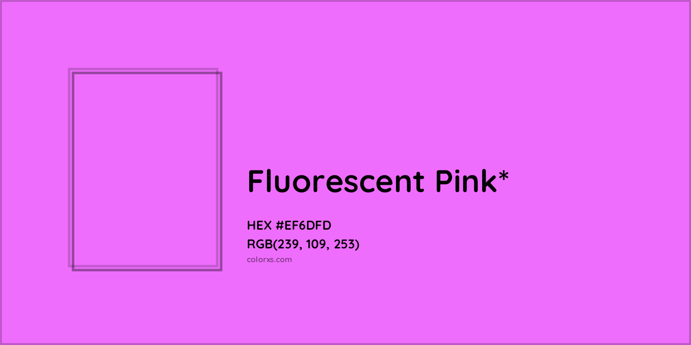 HEX #EF6DFD Color Name, Color Code, Palettes, Similar Paints, Images