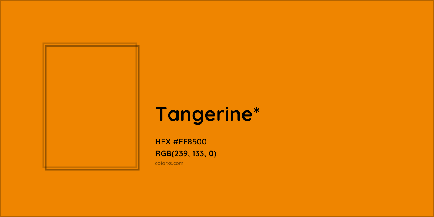 HEX #EF8500 Color Name, Color Code, Palettes, Similar Paints, Images