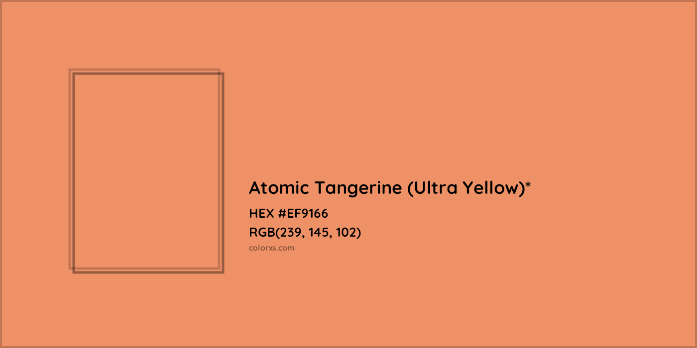 HEX #EF9166 Color Name, Color Code, Palettes, Similar Paints, Images