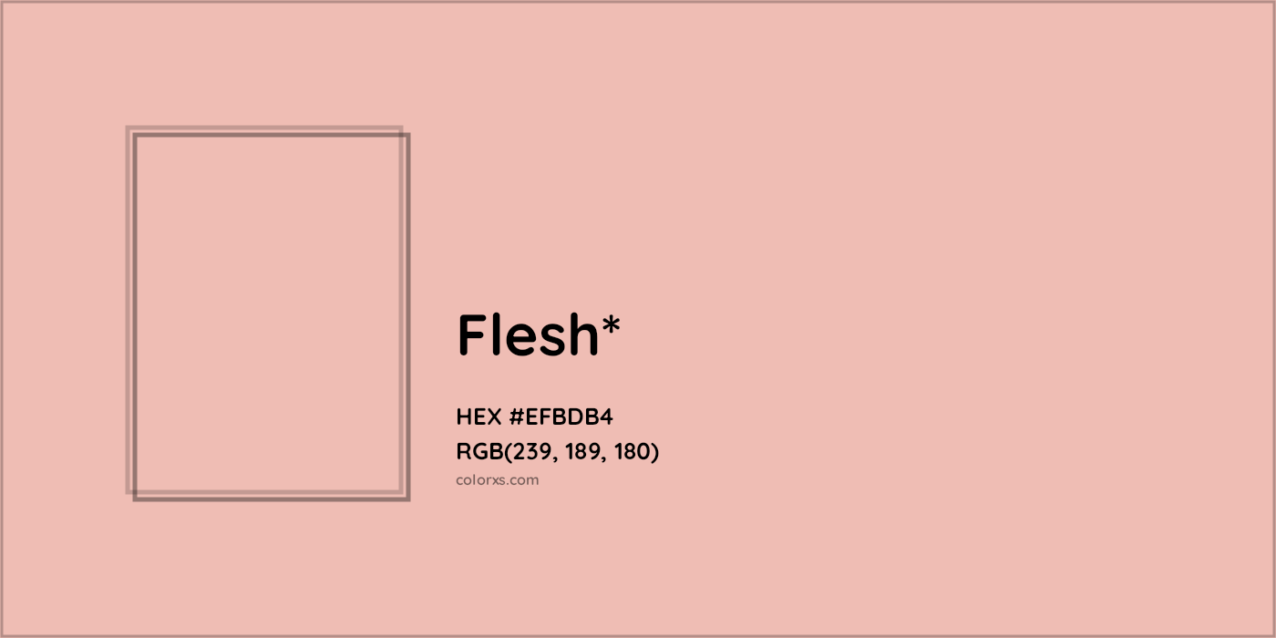 HEX #EFBDB4 Color Name, Color Code, Palettes, Similar Paints, Images