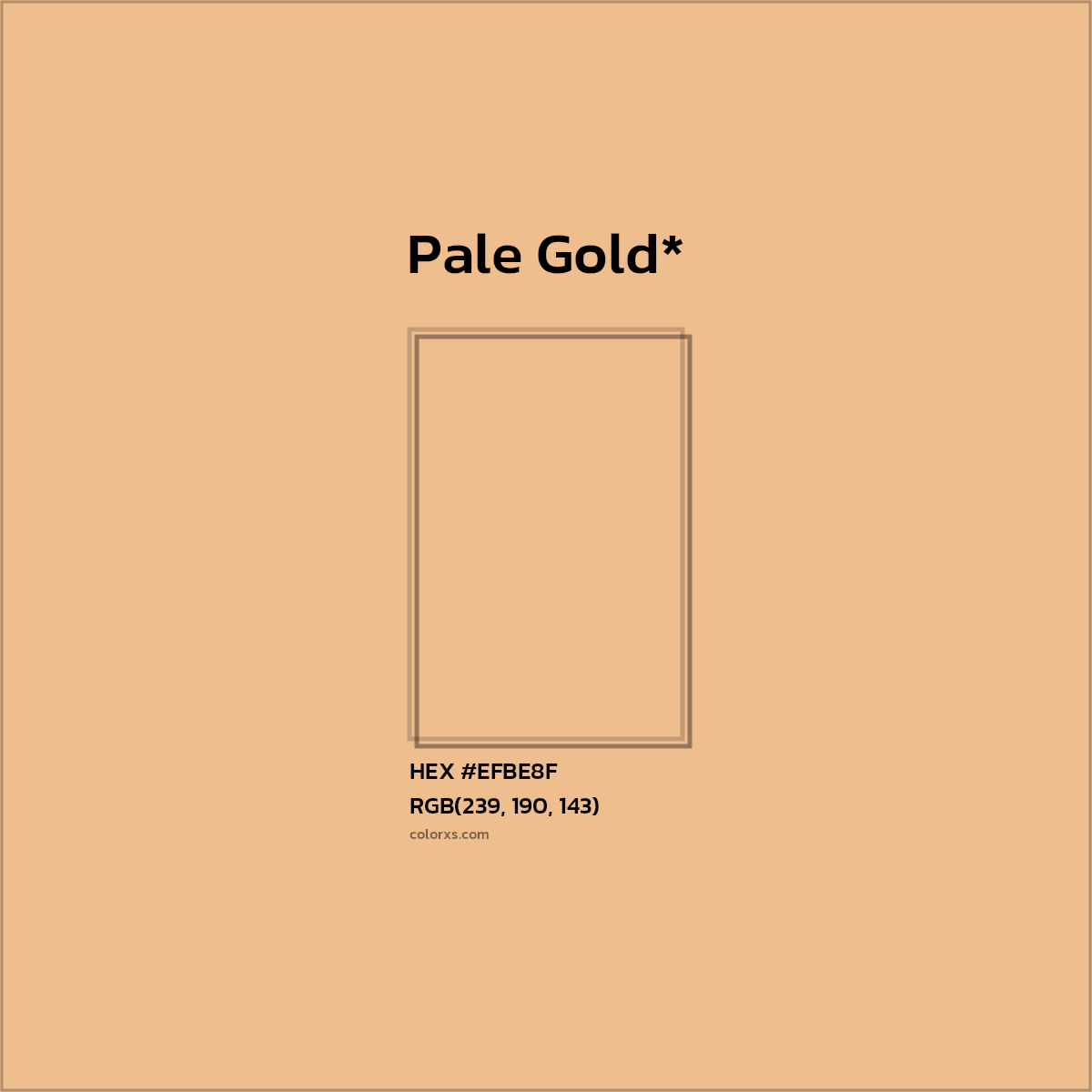 HEX #EFBE8F Color Name, Color Code, Palettes, Similar Paints, Images