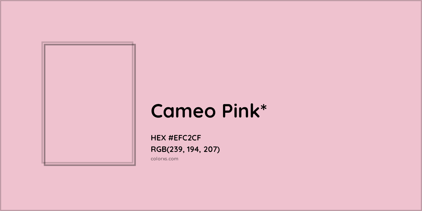 HEX #EFC2CF Color Name, Color Code, Palettes, Similar Paints, Images