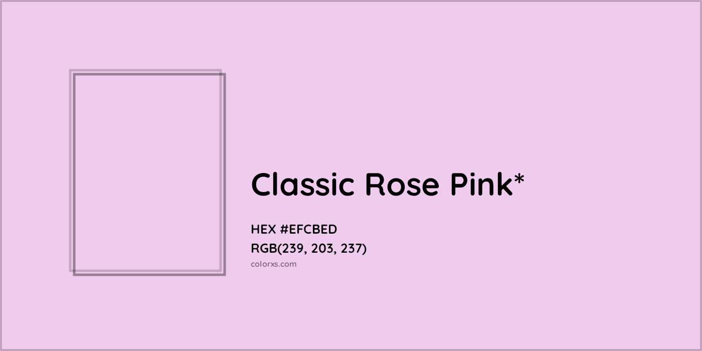 HEX #EFCBED Color Name, Color Code, Palettes, Similar Paints, Images