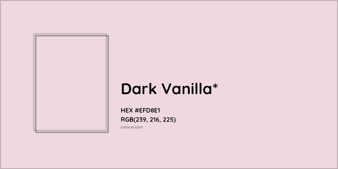 HEX #EFD8E1 Color Name, Color Code, Palettes, Similar Paints, Images