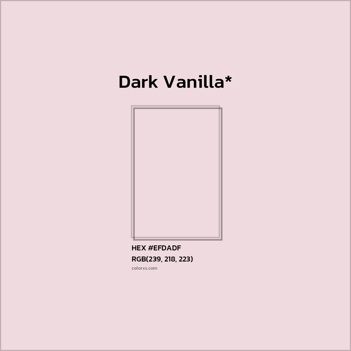 HEX #EFDADF Color Name, Color Code, Palettes, Similar Paints, Images