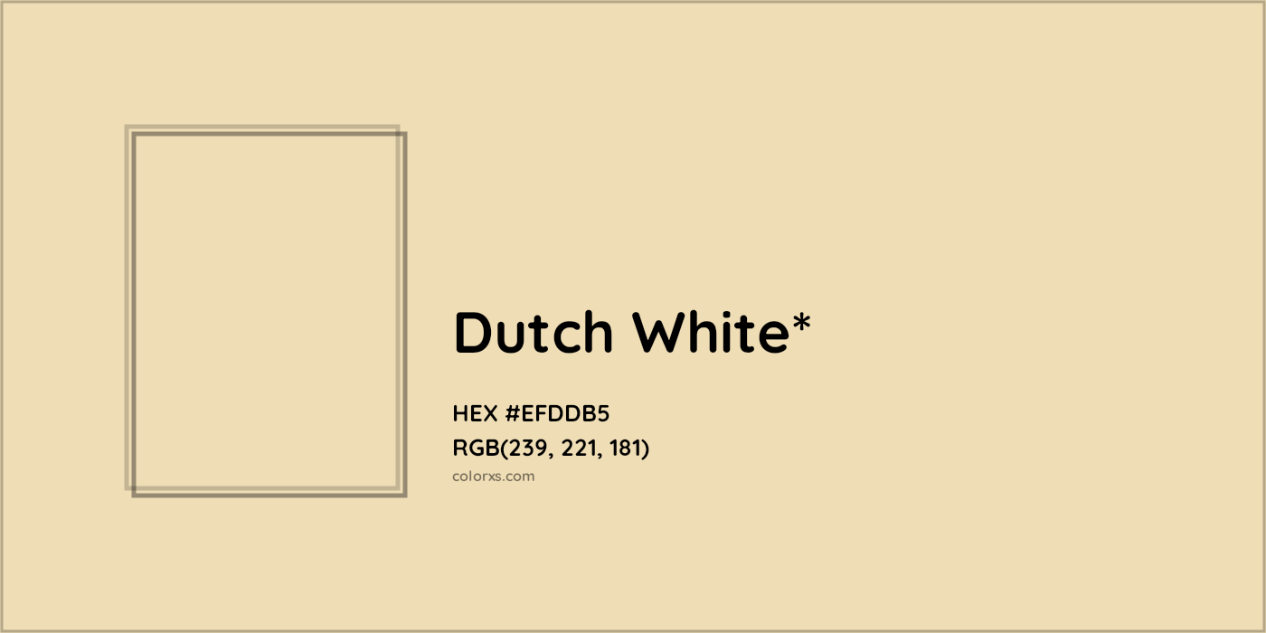 HEX #EFDDB5 Color Name, Color Code, Palettes, Similar Paints, Images