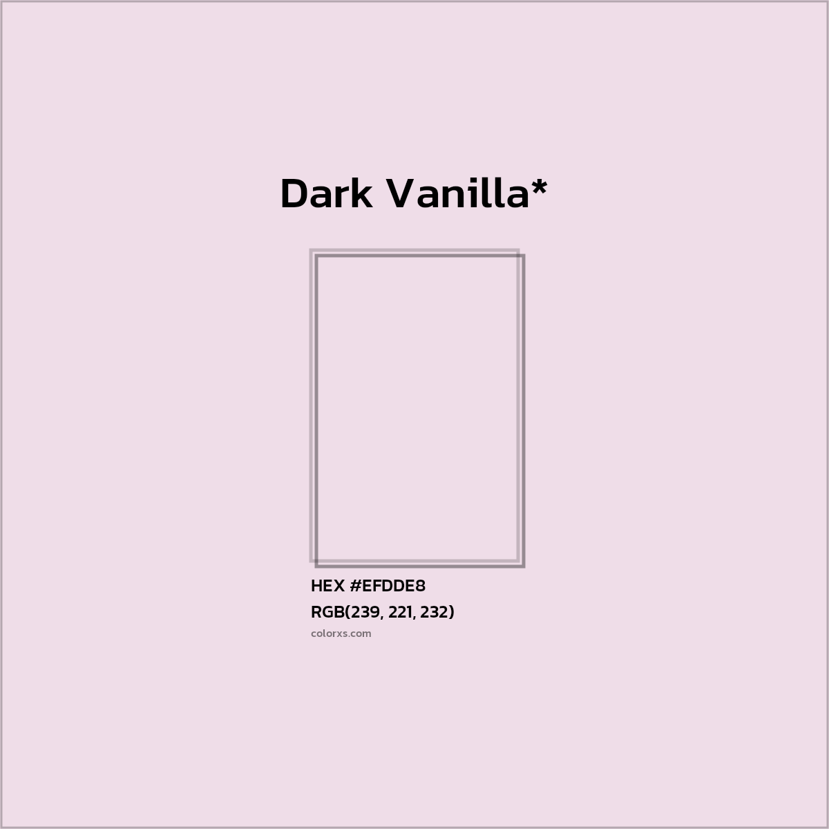 HEX #EFDDE8 Color Name, Color Code, Palettes, Similar Paints, Images