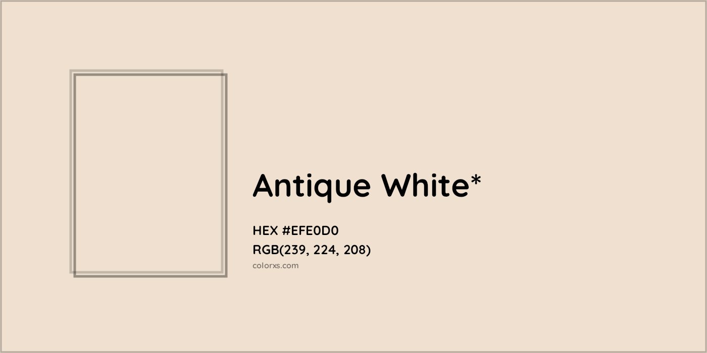 HEX #EFE0D0 Color Name, Color Code, Palettes, Similar Paints, Images