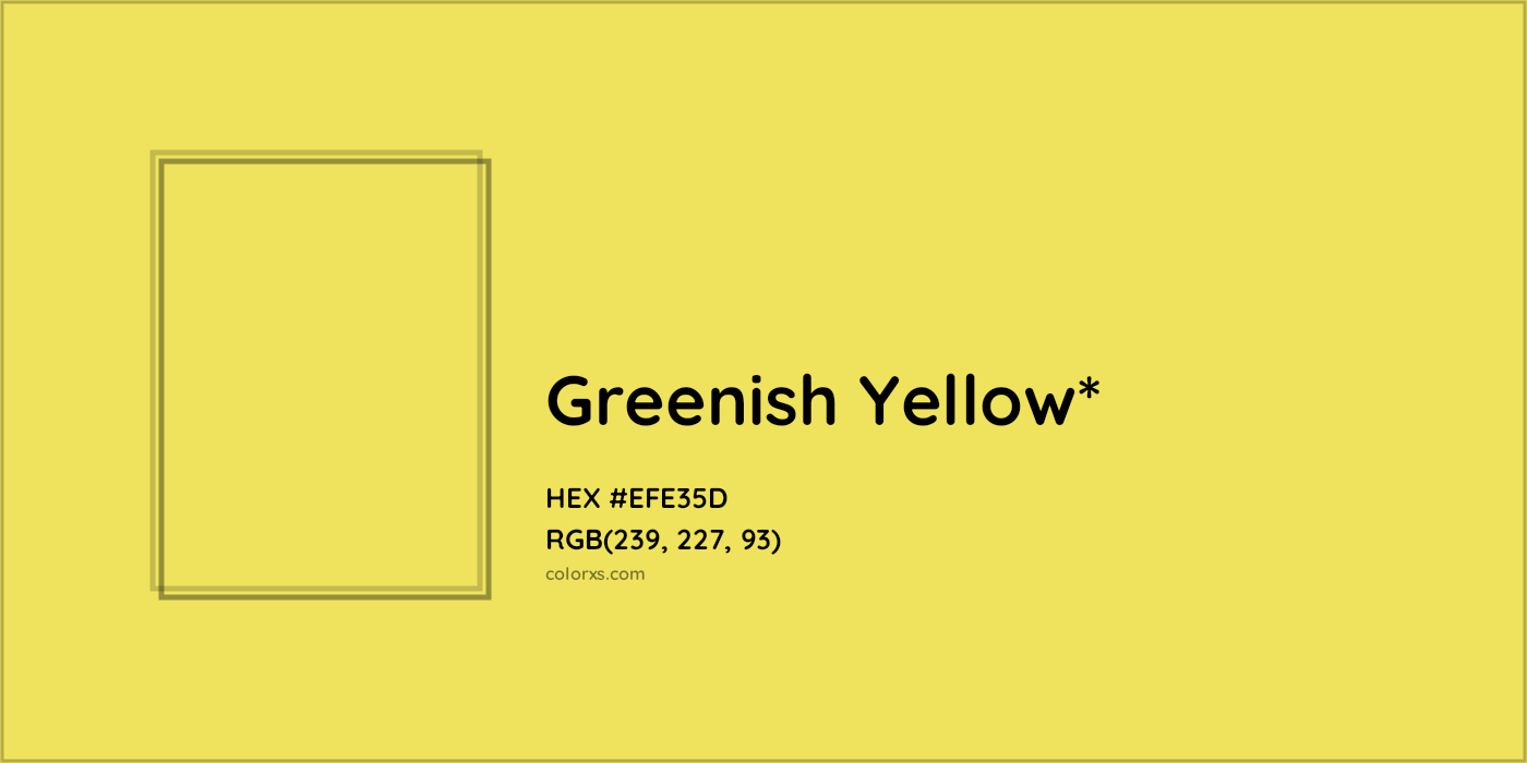 HEX #EFE35D Color Name, Color Code, Palettes, Similar Paints, Images