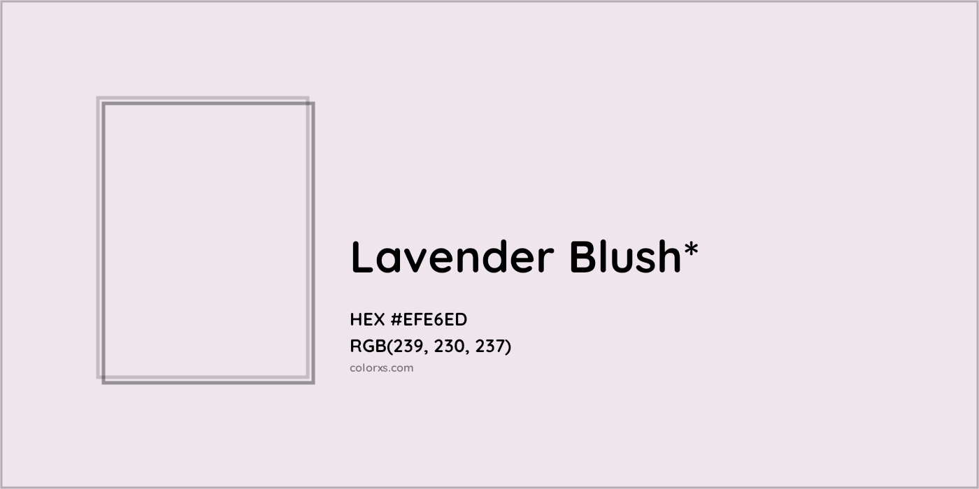 HEX #EFE6ED Color Name, Color Code, Palettes, Similar Paints, Images