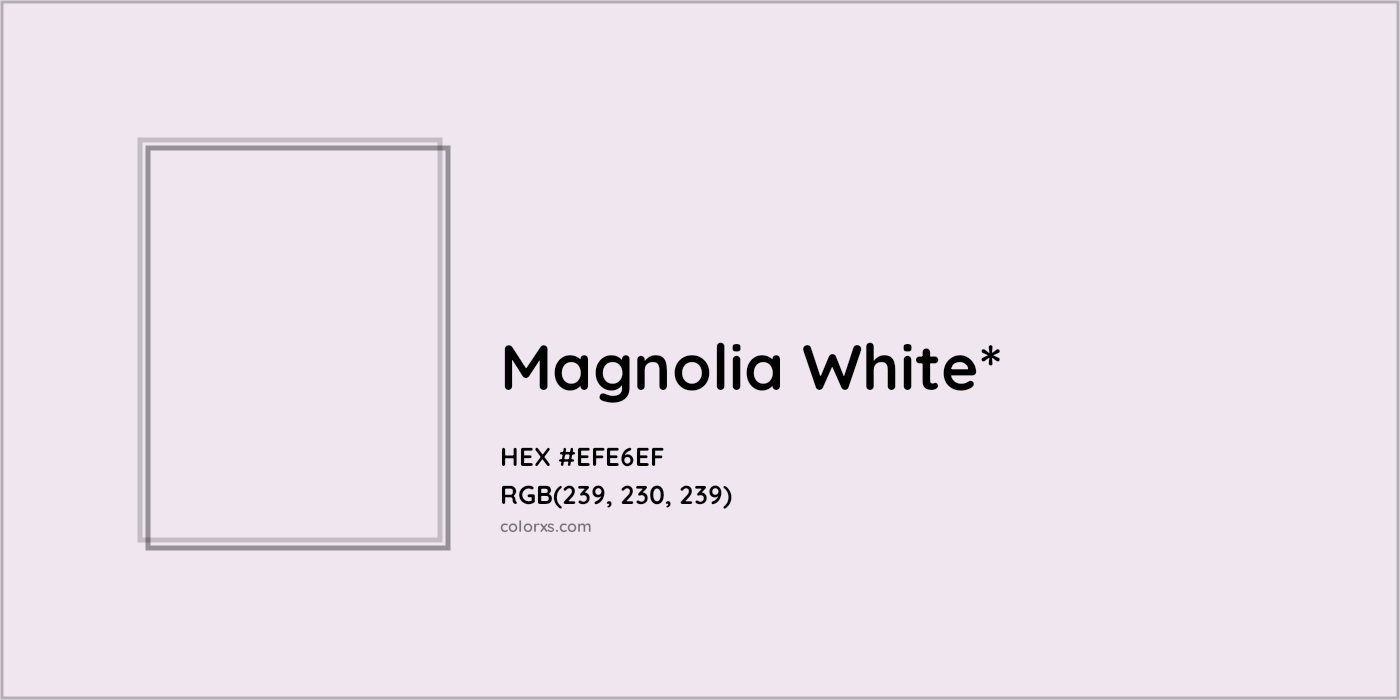 HEX #EFE6EF Color Name, Color Code, Palettes, Similar Paints, Images
