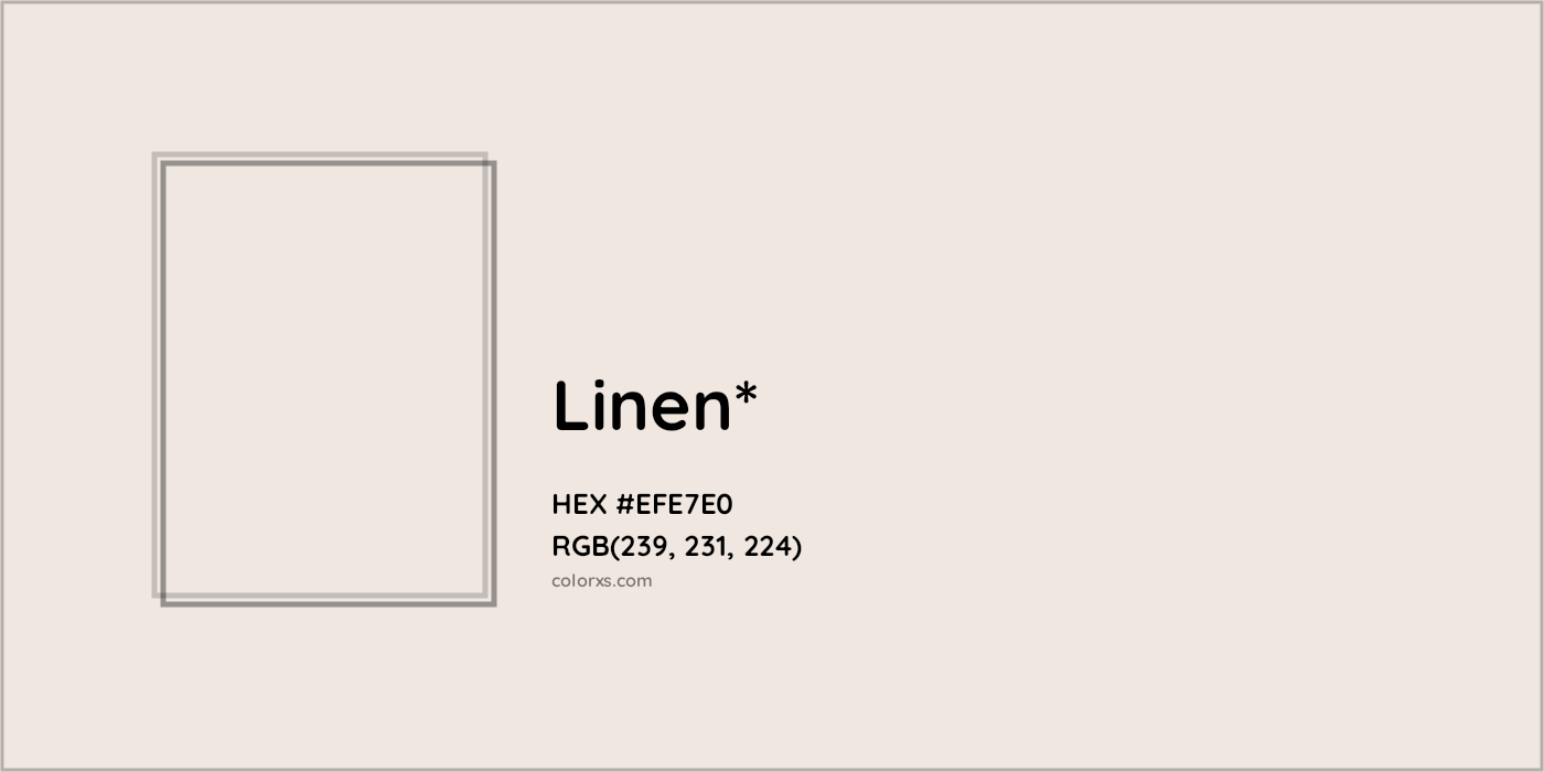 HEX #EFE7E0 Color Name, Color Code, Palettes, Similar Paints, Images