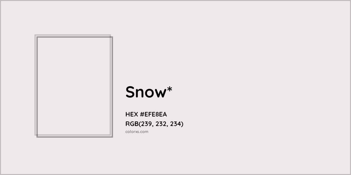 HEX #EFE8EA Color Name, Color Code, Palettes, Similar Paints, Images