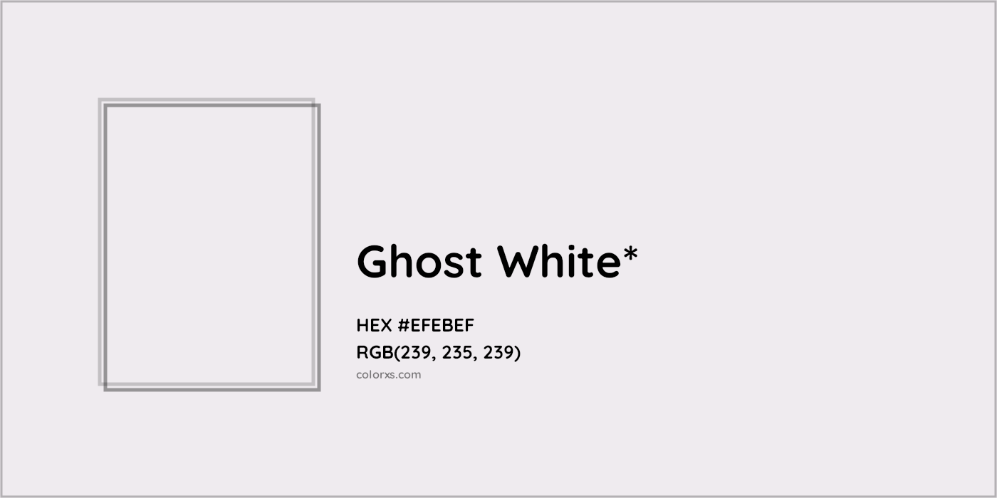 HEX #EFEBEF Color Name, Color Code, Palettes, Similar Paints, Images