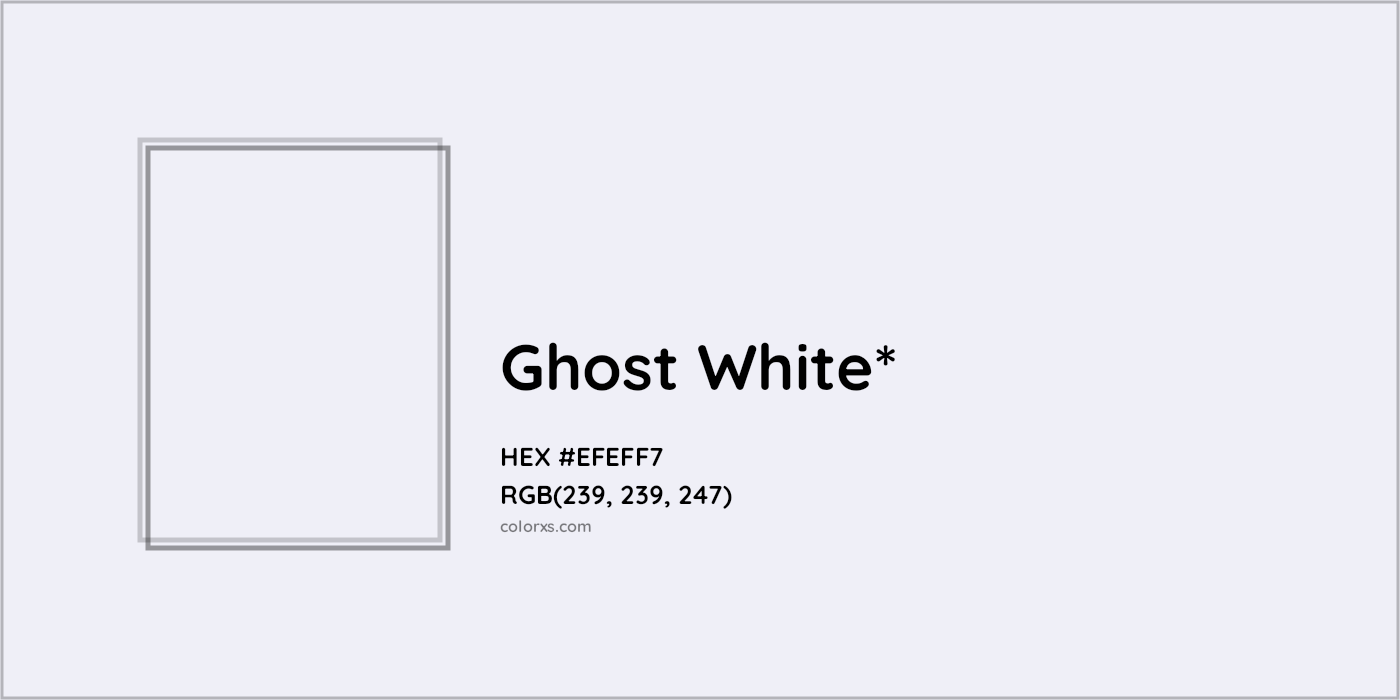 HEX #EFEFF7 Color Name, Color Code, Palettes, Similar Paints, Images