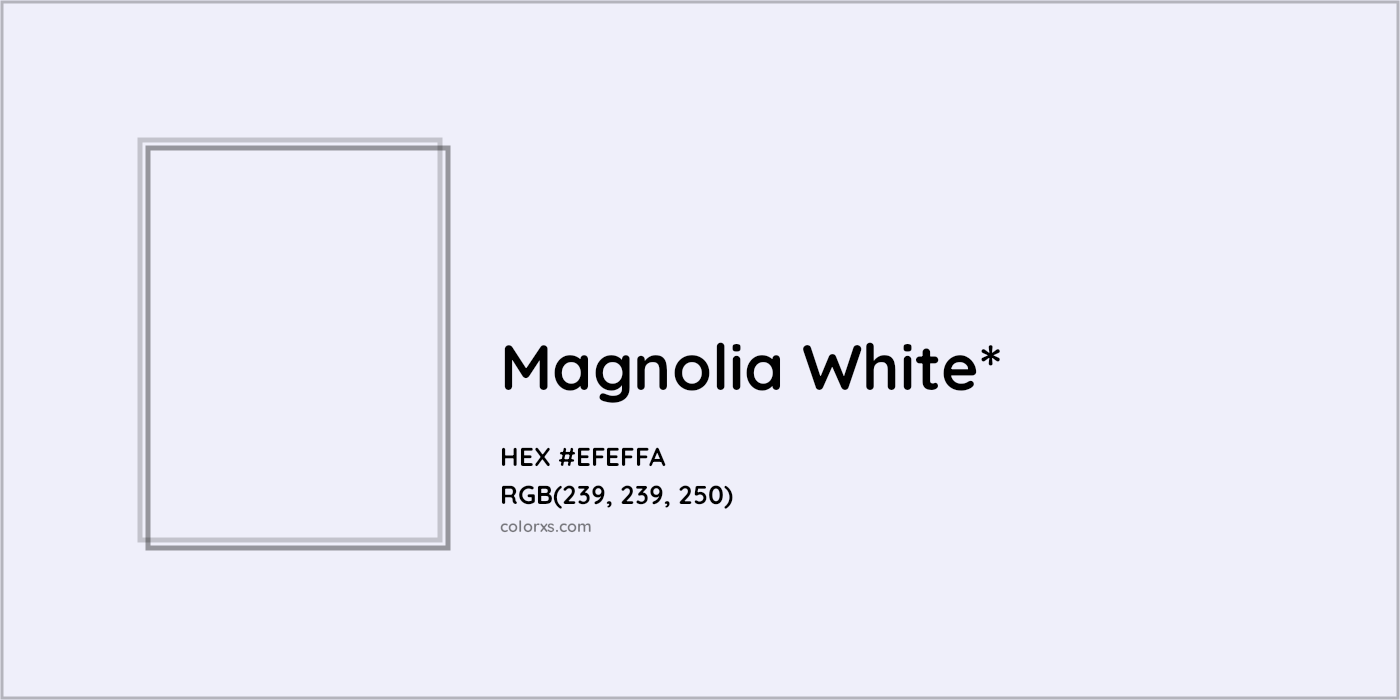 HEX #EFEFFA Color Name, Color Code, Palettes, Similar Paints, Images
