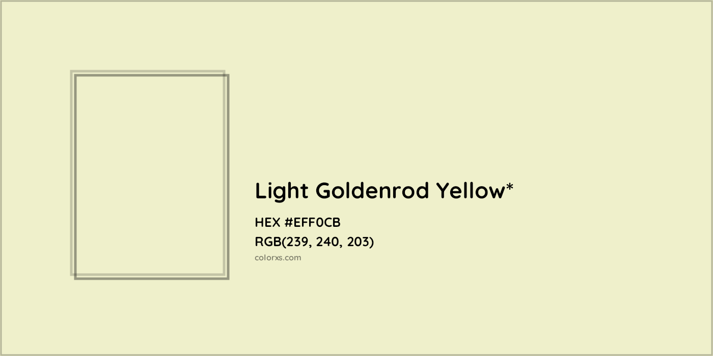 HEX #EFF0CB Color Name, Color Code, Palettes, Similar Paints, Images