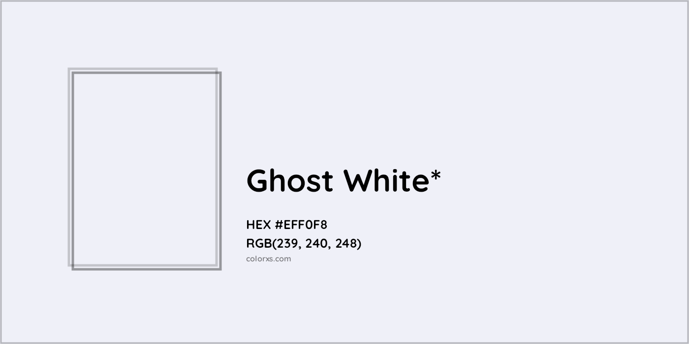 HEX #EFF0F8 Color Name, Color Code, Palettes, Similar Paints, Images