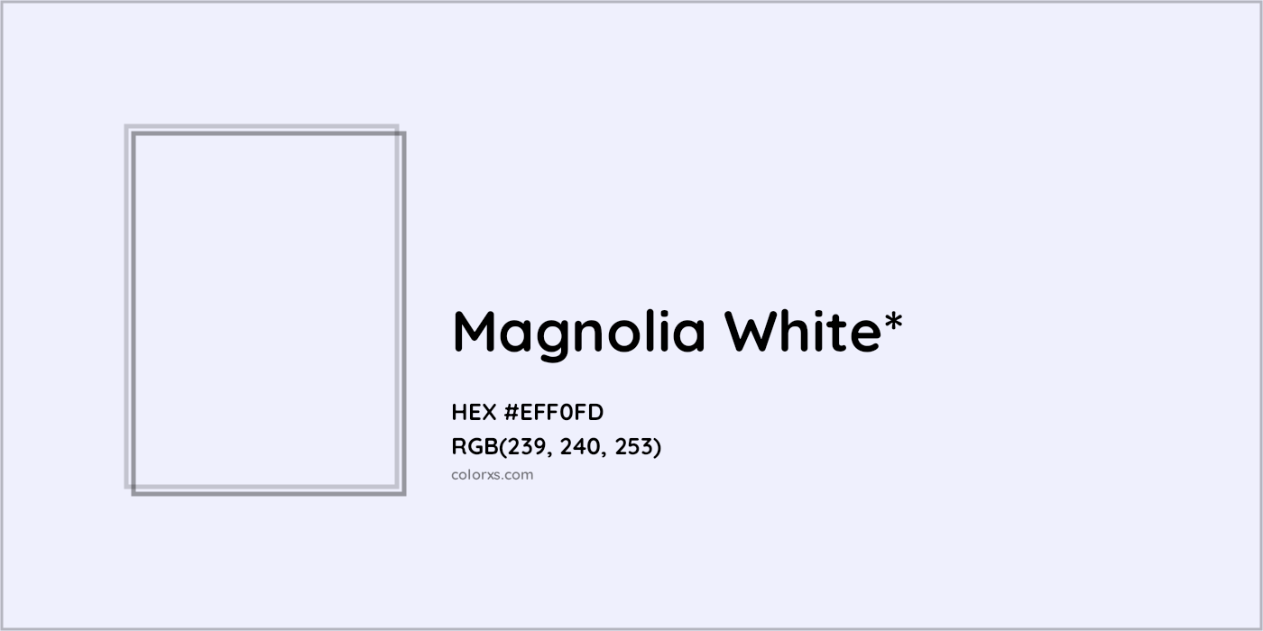 HEX #EFF0FD Color Name, Color Code, Palettes, Similar Paints, Images