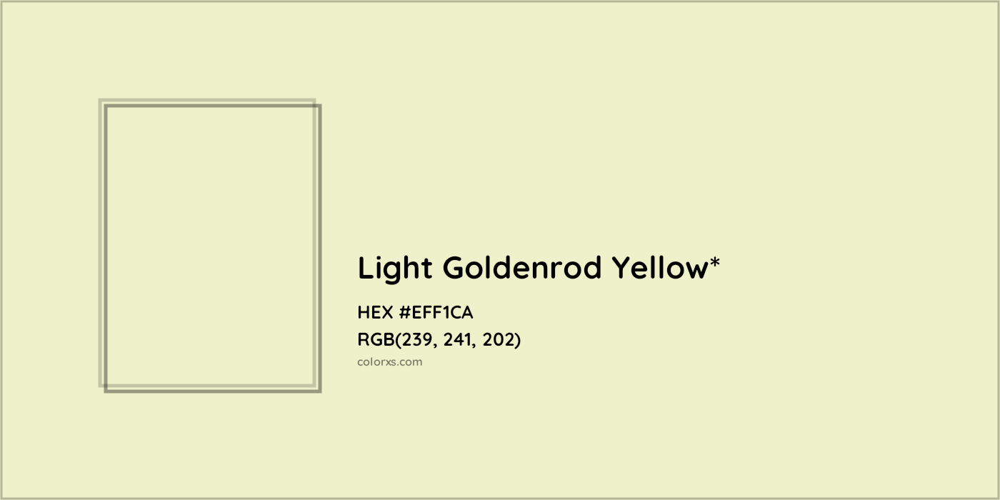 HEX #EFF1CA Color Name, Color Code, Palettes, Similar Paints, Images
